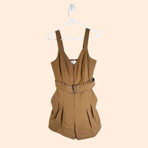 A.L.C Gracie Linen Romper
